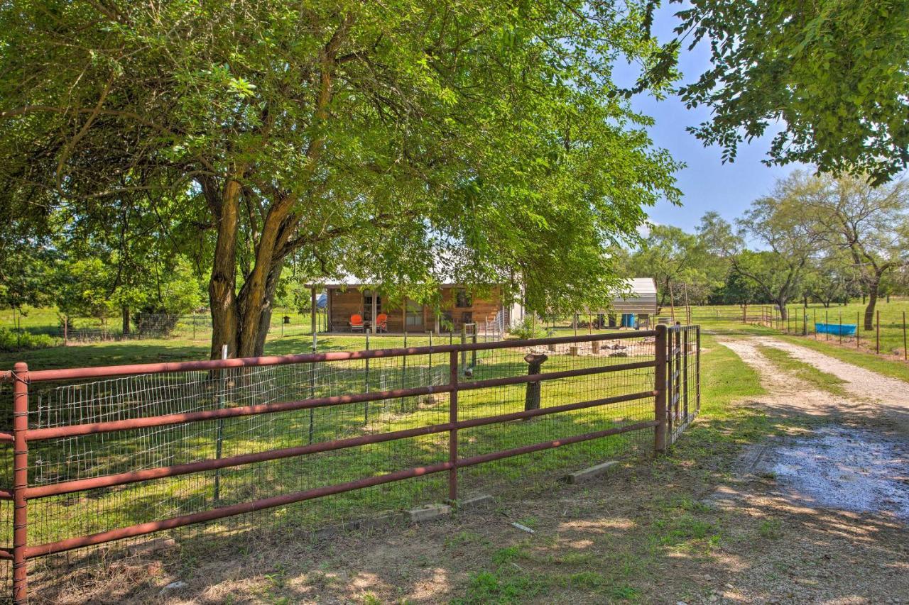Texas Cabin On 130 Acres Walk To Lake Ray Roberts คอลลินส์วิลล์ ภายนอก รูปภาพ